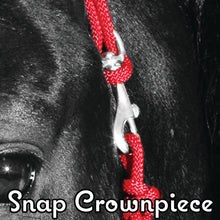 Load image into Gallery viewer, Braided Sidepull Rope Halter
