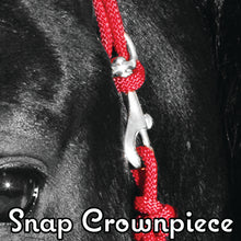 Load image into Gallery viewer, Braided Sidepull Rope Halter